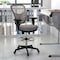Flash Furniture Gray Draft Chair, Black Frame HL-0001-1CBLACK-LTGY-GG - alternate 1